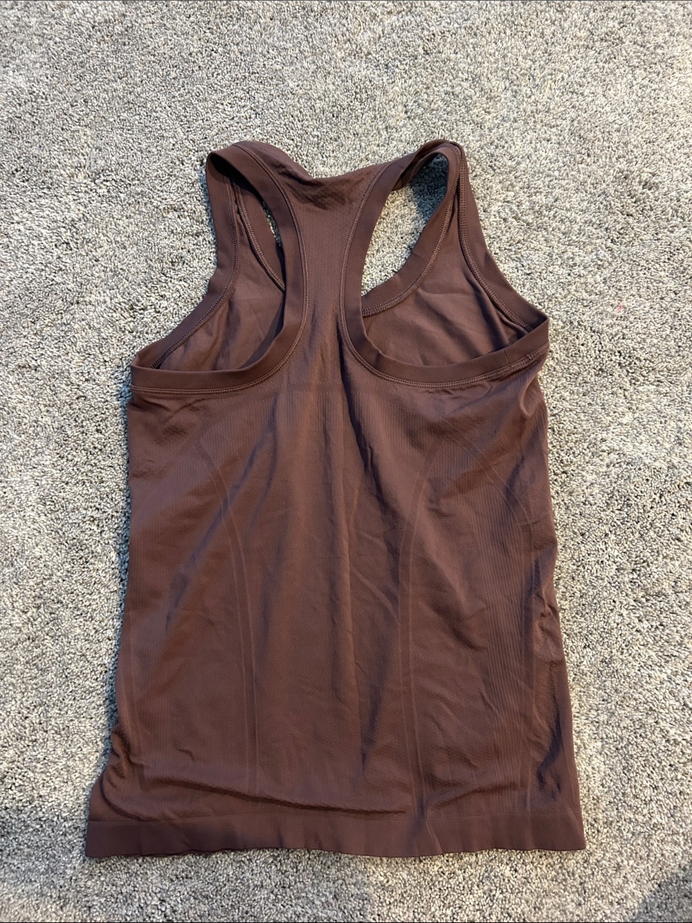 Athleta Brown Racerback Performance Tank - Picture 3 of 3